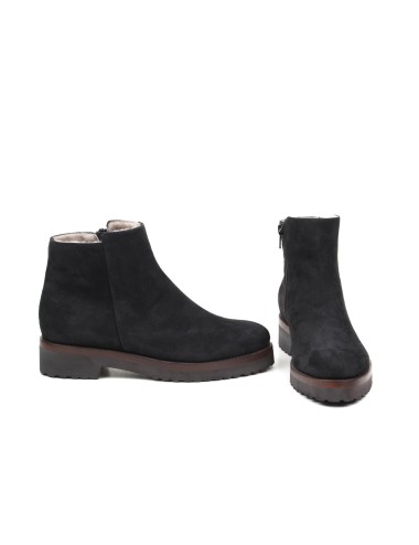 ANGELO ZANCHETTI PELZSTIEFELETTE 4719T