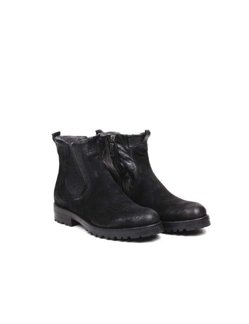 STIVALETTO CON PELO D3036