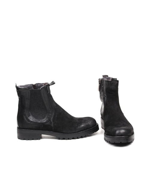 STIVALETTO CON PELO D3036