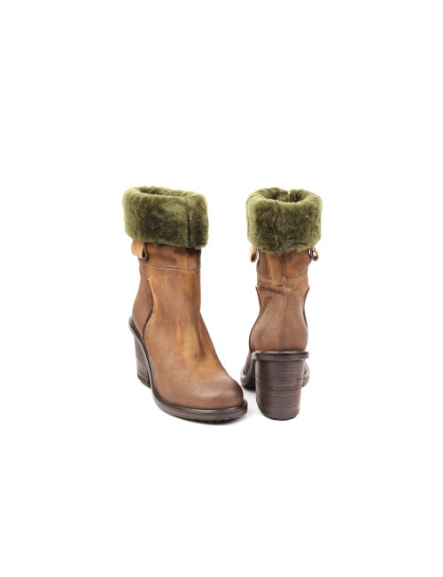 STIVALETTO CON PELO A2522