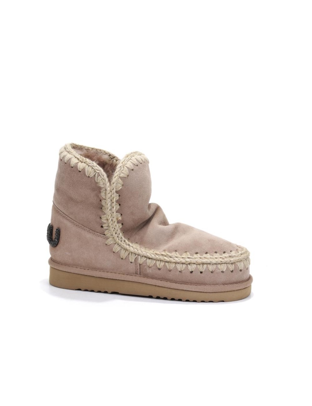 STIVALETTO CON PELO ESKIMO