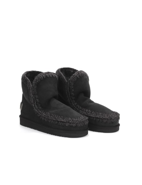 STIVALETTO CON PELO ESKIMO
