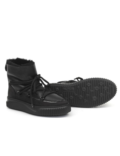 STIVALETTO CON PELO CORTINA
