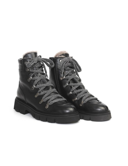FURRY ANKLE BOOT K766T