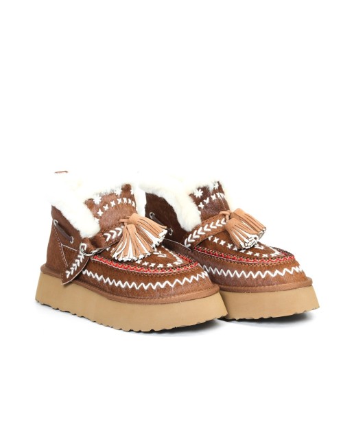 STIVALETTO CON PELO DFH-12