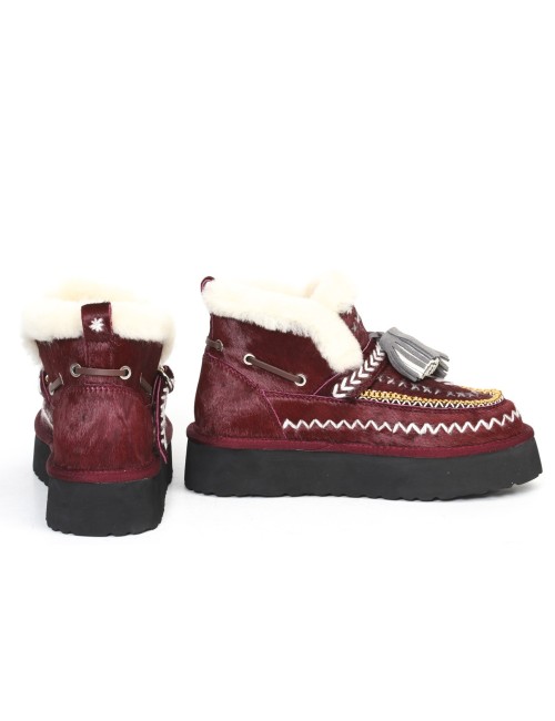 STIVALETTO CON PELO DFH-12
