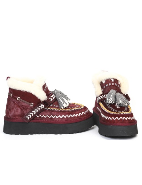 STIVALETTO CON PELO DFH-12