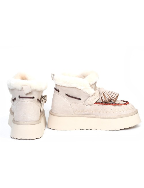FURRY ANKLE BOOT DFH-11