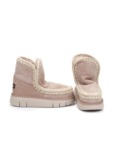 STIVALETTO CON PELO ESKIMO