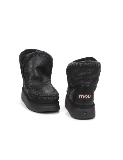 STIVALETTO CON PELO ESKIMO