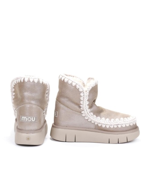 STIVALETTO CON PELO ESKIMO