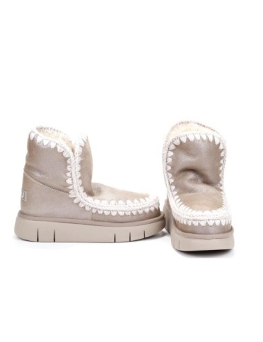 STIVALETTO CON PELO ESKIMO