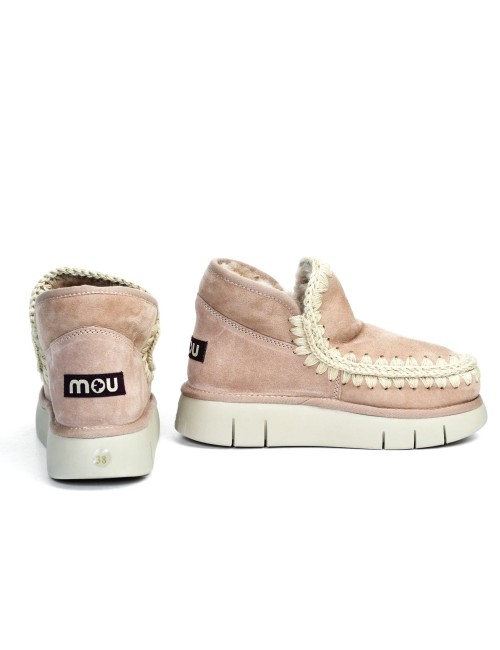 STIVALETTO CON PELO ESKIMO