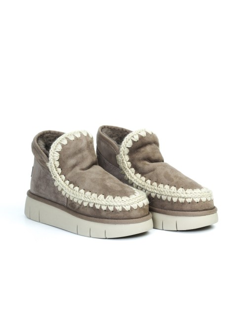 STIVALETTO CON PELO ESKIMO
