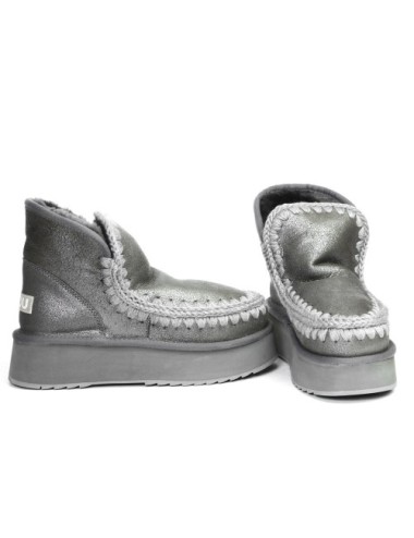 STIVALETTO CON PELO MINI ESKIMO