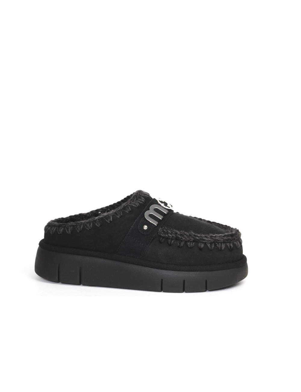 FURRY SLIPPER ESKIMO METAL LOGO