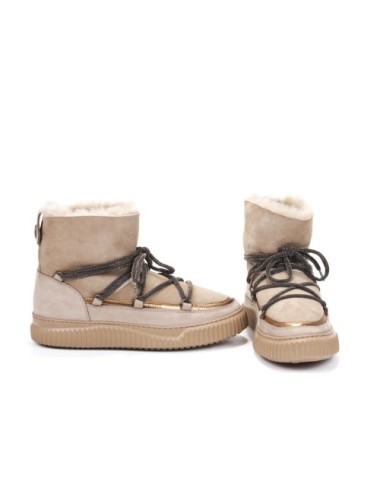 STIVALETTO CON PELO CORTINA